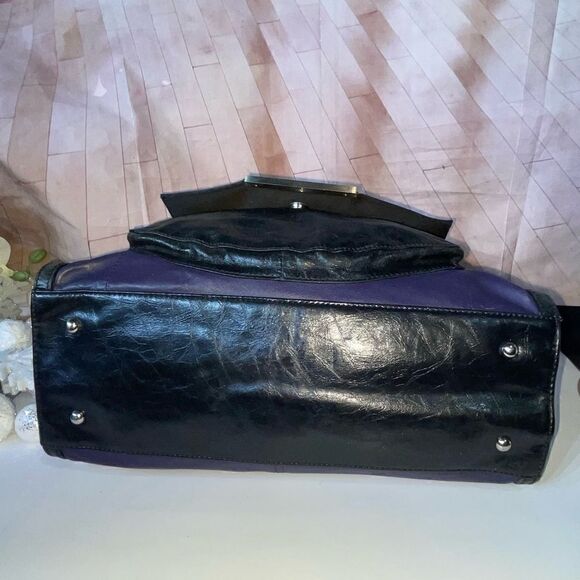 Walter Baker TwoTone Leather Tote XLarge - Picture 6 of 11